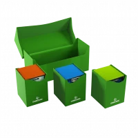 3. Gamegenic: Triple Deck Holder 300+ XL - Potrójne Pudełko na Karty - Green